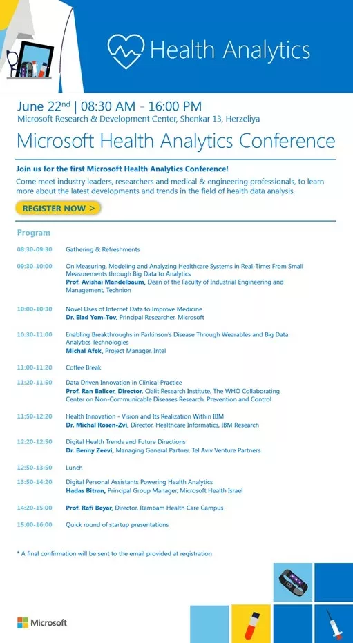 Microsoft Health Analytics Conference IATI